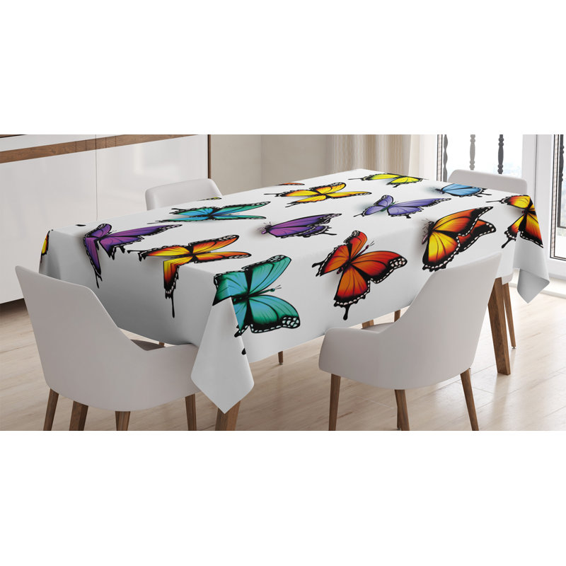 Geometric Tablecloth, 70" L x 52" W