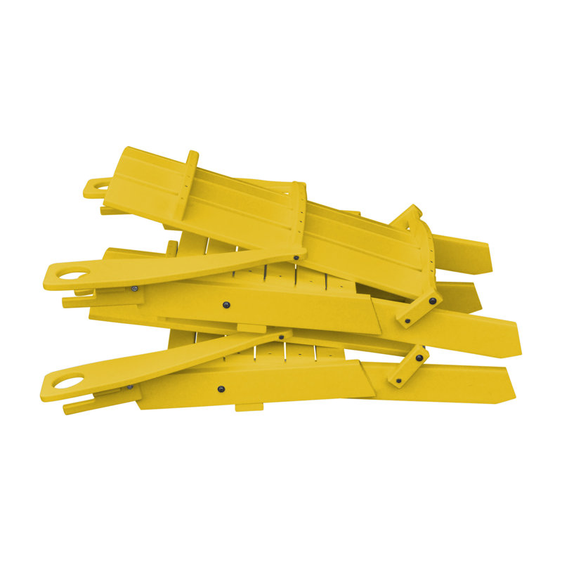 Chaise Adirondack pliante Koenig, Jaune citron