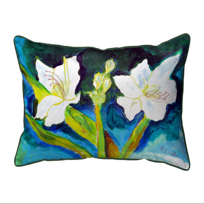  Housse et insert de coussin rectangulaire blanc pour l'extérieur