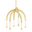 Zeme Dimmable LED Teardrop Chandelier by Noz Nozawa for Corbett Lighting-2012868682