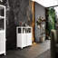 White Pantry Cabinet For Bathroom & Living Room - Versatile Storage Knickknacks