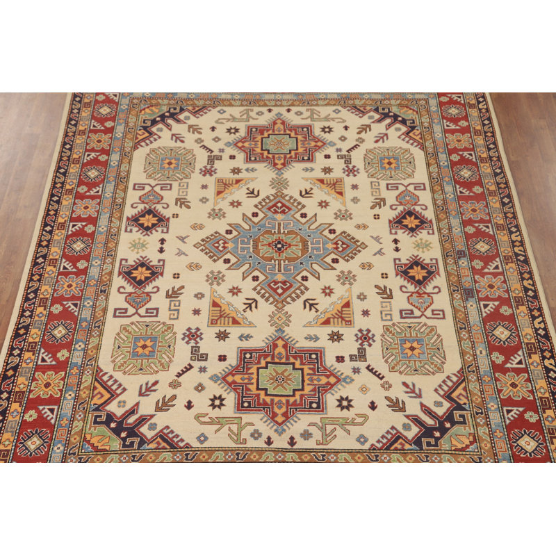 Handmade Kazak Oriental Area Rug 8x10