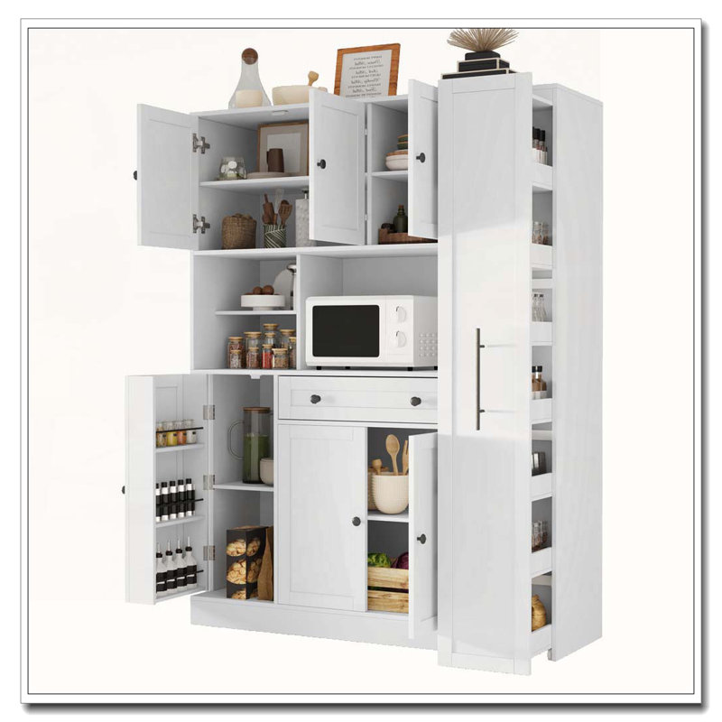 Garde-manger autoportant Traditional, Blanc