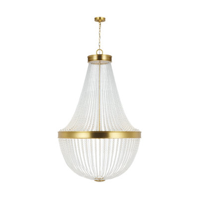 Ishati 12 - Light Dimmable Empire Chandelier