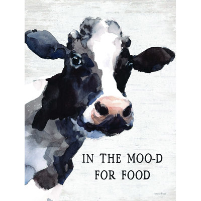 In the Moo-D for Food - Impression sur toile tendue