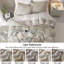Ensemble de housse de couette Waffle Weave-110476436-112602235