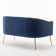 Murrow 50.6'' Velvet Loveseat