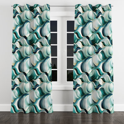 Aybars - Modern Blackout Grommet Curtain - 1 panel