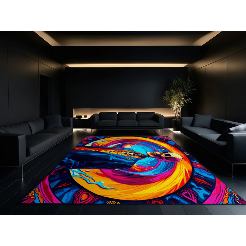 Cosmic Twist Rug, Rectangle 3' x 5'