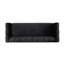 Canapé Orla, 83 po, velours noir-121481520