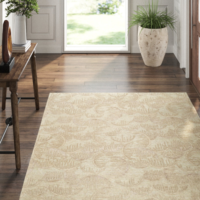 Heavenly Abstract Area Rug, Rectangle 10' x 14'