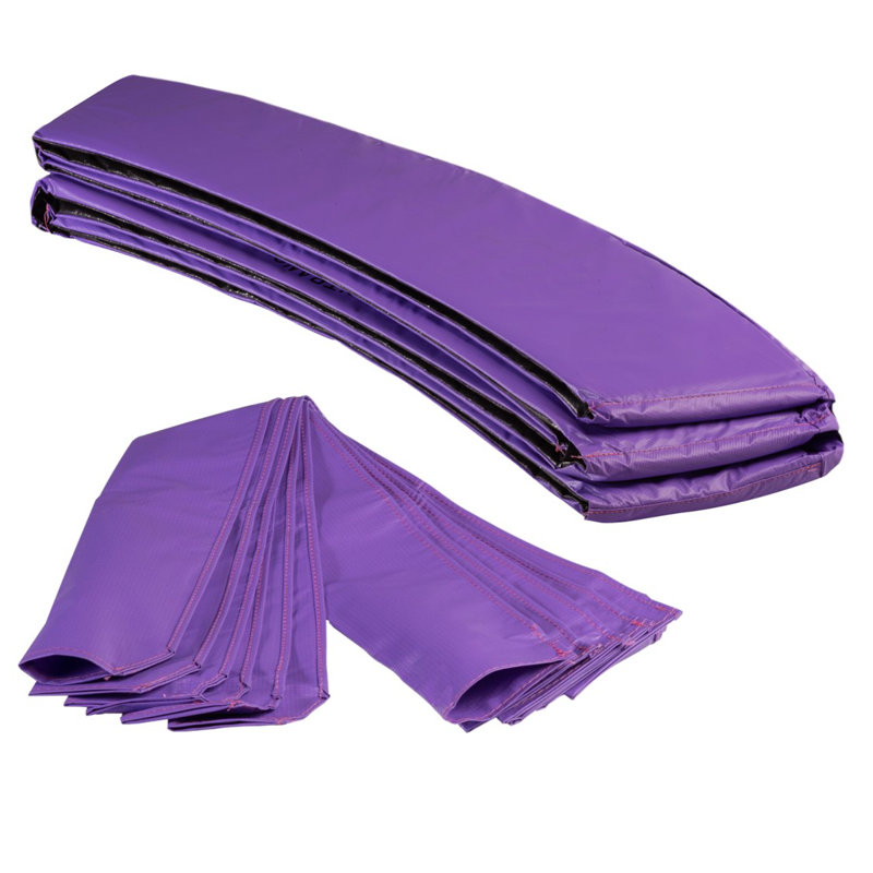 Coussin de bordure pour trampoline, Mauve, H 5,8 pi x l 11 pi x P 11 pi