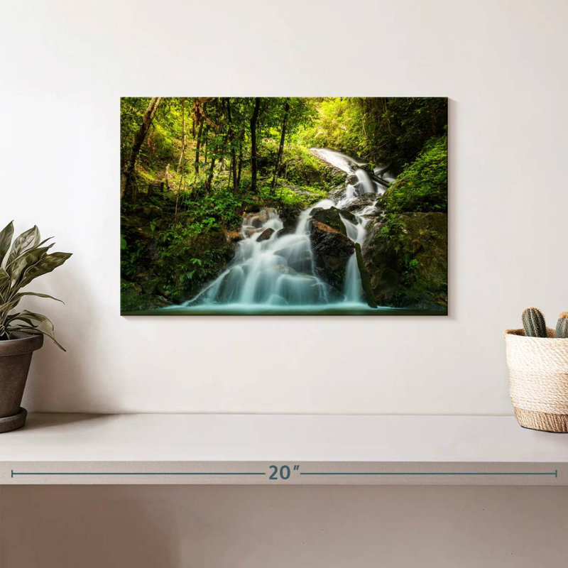 Alvord Hidden Rainforest Waterfall, 8" H x 12" W