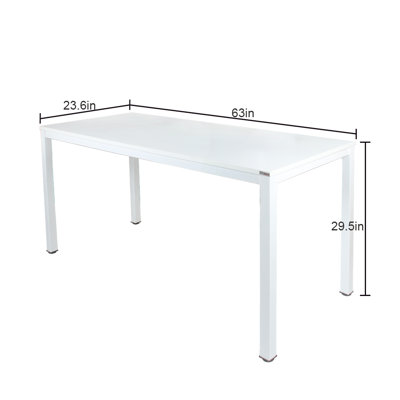 Rockett Metal Base Writing Desk