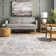 Jacquie SpinClean Machine Washable Vintage Floral Area Rug