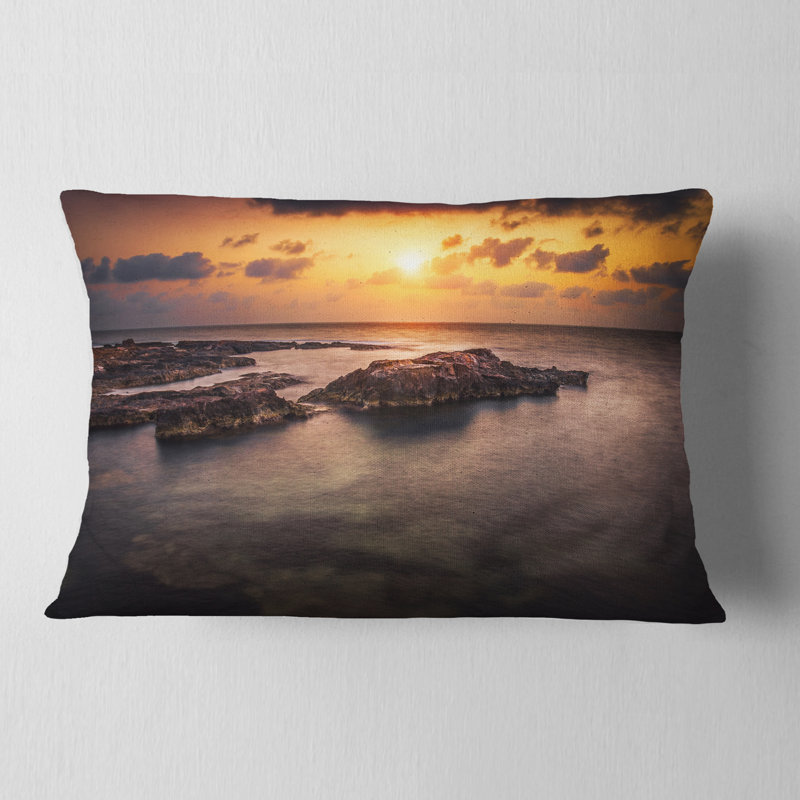 Coussin Sunset, Rectangulaire, 12 po x 20 po