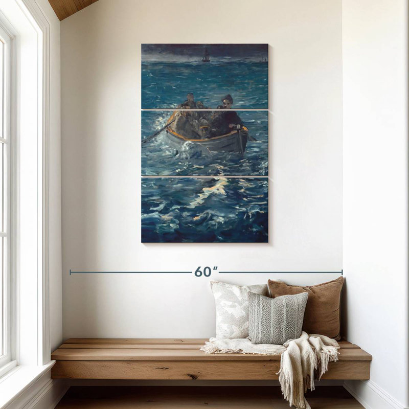 Mehar Rochefort's Escape, H 45 po x l 28 po