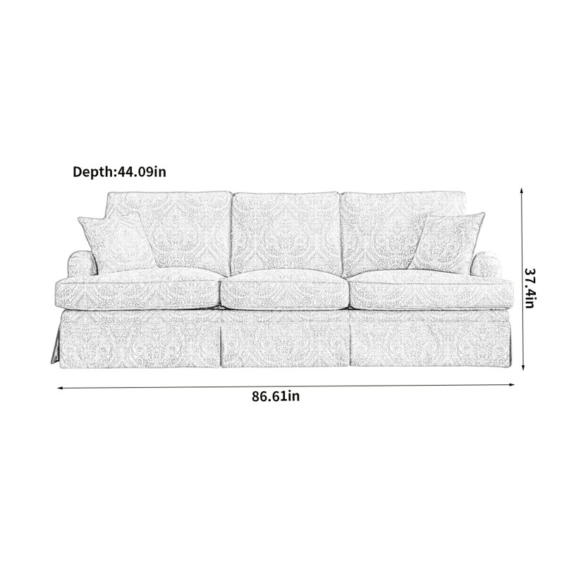 Simple Creative Pink Sofa