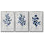 Wild Indigo I, reproduction sur toile 3 pièces-91891336-91891332