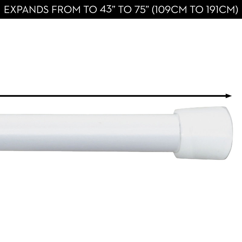 Tringle à rideau de douche iDesign