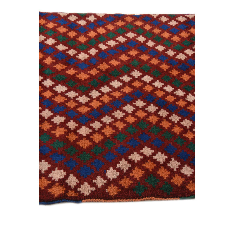 9 Ft Runner Peter Red Rug