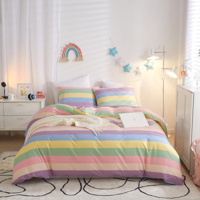 Cute Pattern 100% Cotton Duvet Cover Set
