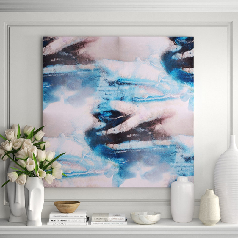 Tropical Vice Print, 46" H x 46" W x 2.5" D, Acrylic