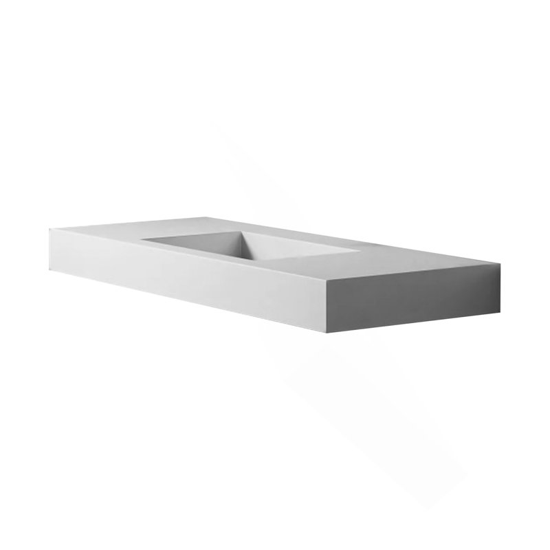 Stone Resin Solid Surface Bathroom Vanity Basin Sink