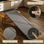 30 x 80 in.1 Panel Prefinished Laminate Black Hollow Core Composite Interior Moulded Door Slab-295913587-295913591