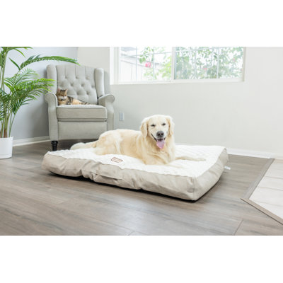 Plush And Snowy Velvet Pet Bed