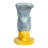 Chirpy Elegance Stoneware Taper Holder
