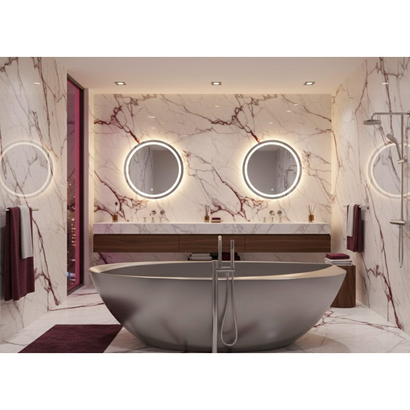 Vast Studio Aged Brass Freestanding Oval Bathtub –  Brass/Green Interior Deep Soaking Solid Surface Tub with Metallic Luxury Finish & Contemporary Spa-Inspired Design