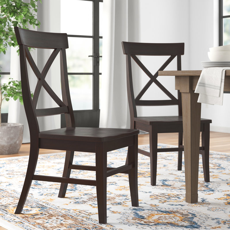 Fortville 16.93'' H Dining Chair, Antique Black