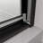 Bathtub Bypass Shower Door, 1/4" Tempered Glass, Matte Black, 56"-60"X58", Stainless Steel Handle, Leak, Bathroom Smooth Sliding, Accessory-121585241