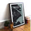 Shanghai City Map - No Frame Print-1203123689