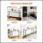 Marble Console Table Modern Narrow Long With Power Outlet, Perfect For Hallways And Behind Sofas, Space-Saving And Stylish