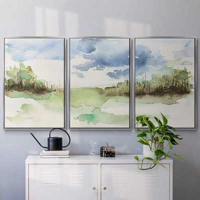 Brush Thickets I - Toile encadrée multi-pièces