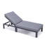 Méridienne ajustable - Fauteuil inclinable d'extérieur, chaise longue de piscine, chaise longue de jardin avec repose-tête et coussins, résistante aux intempéries et aux rayons UV-1323069974