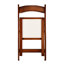 Chaise pliante rembourrée