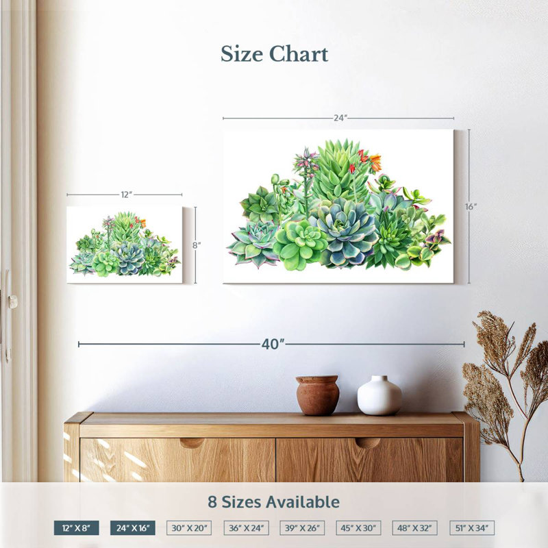Bouquet de plantes Harnek, H 16 po x l 24 po
