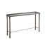 Laguna 58 in. Glass Console Table