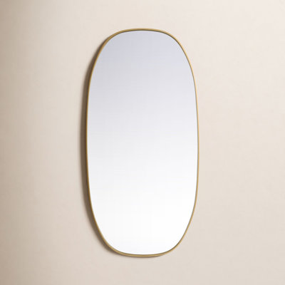 Bertin Metal Oval Wall Mirror