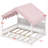 House-Shaped Daybed With Fense-1394894599