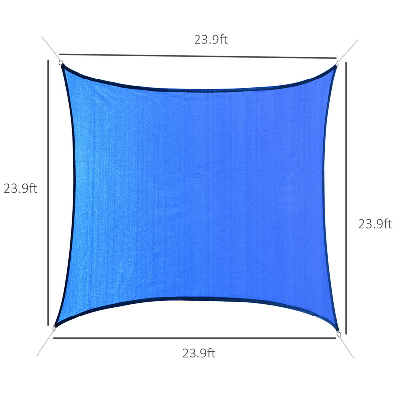 Toile 24 'x 24' Block Blue
