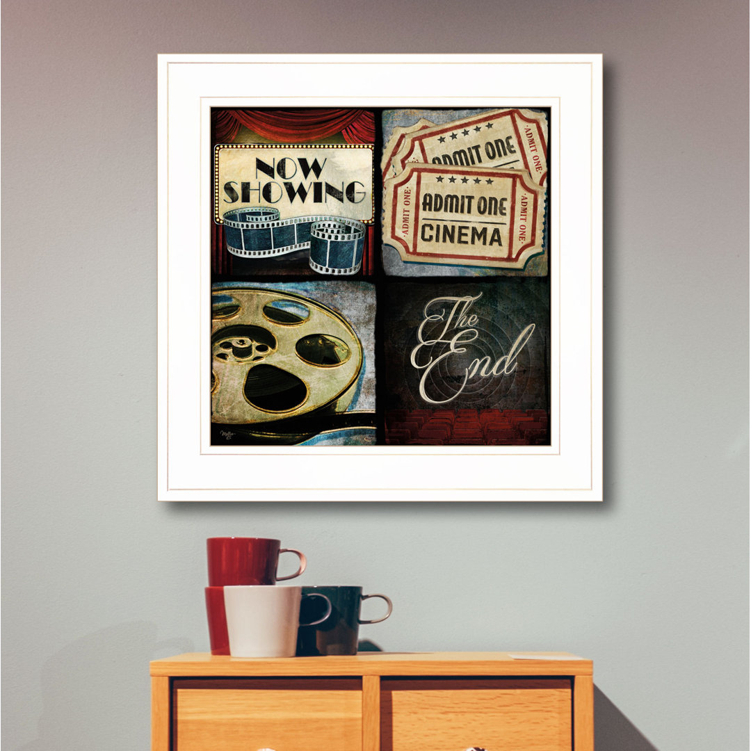 At the Movies I Framed Wall Art for Living Room, Home Decor by Mollie B Winston Porter 