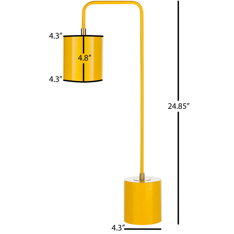 Demorest Metal Arched Lamp