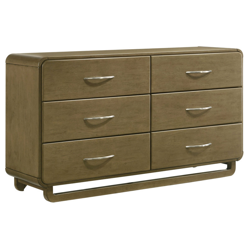 Commode 6 tiroirs Tully Nutmeg