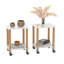 Table d'appoint en verre