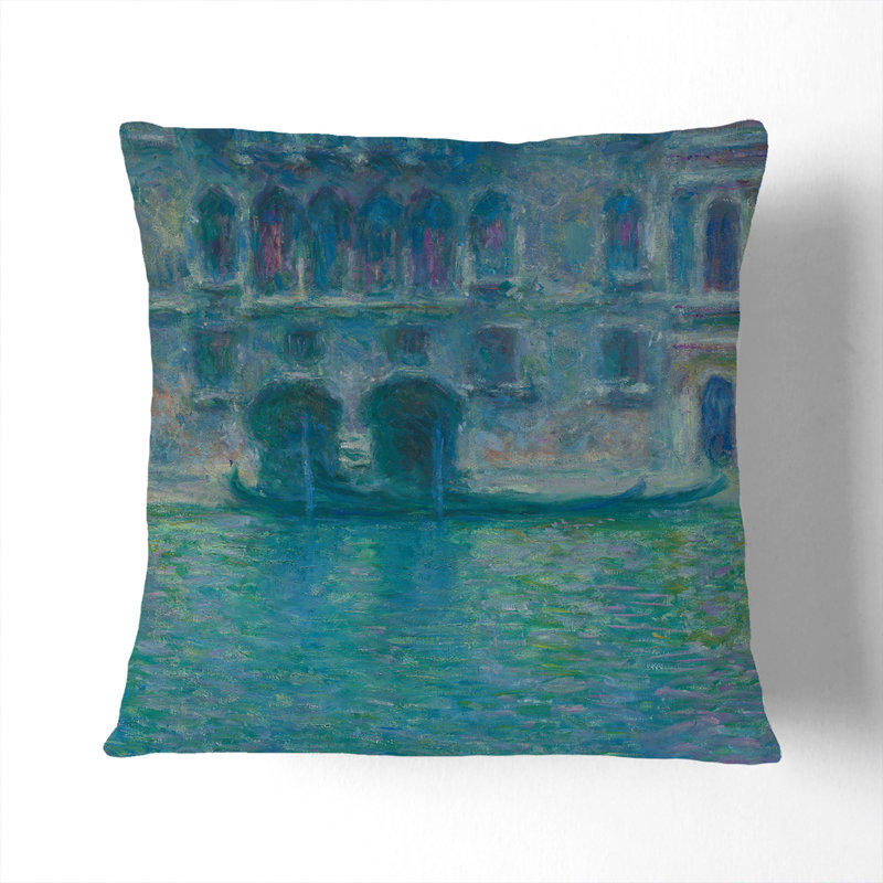 Palazzo Da Mula, Venice Scatter Cushion with Filling, Stone, 55cm H x 55cm W x 20cm D