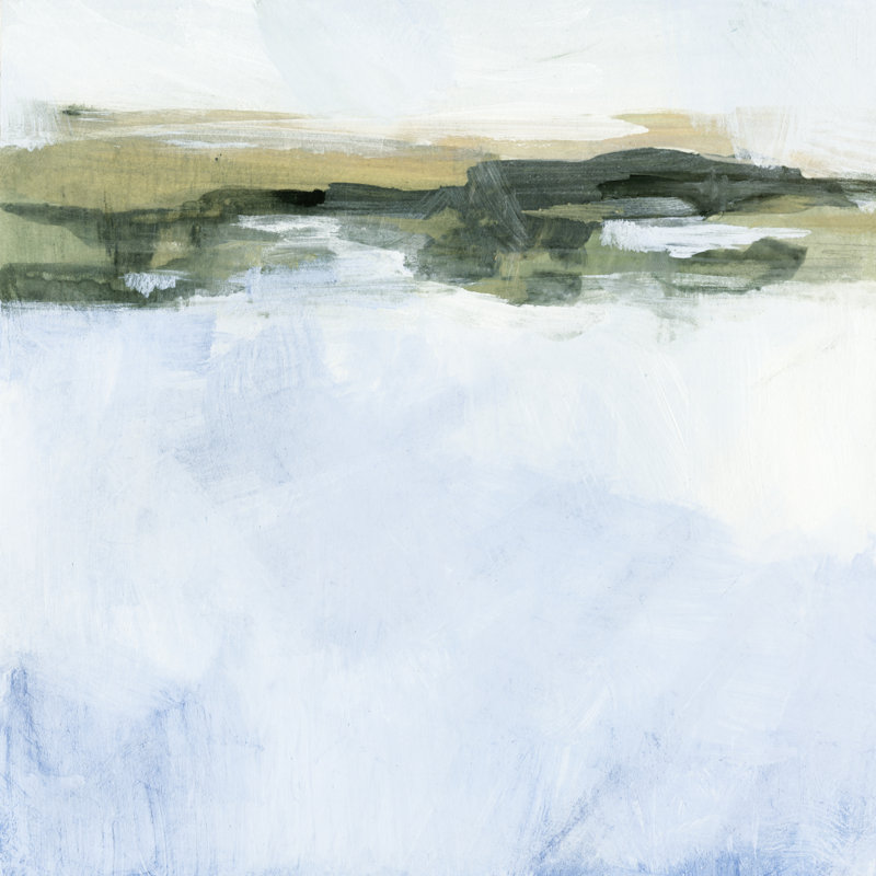 Hazy Bray I by Victoria Borges - Wrapped Canvas Painting, 91cm H x 91cm W